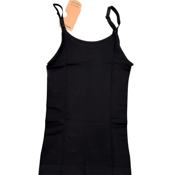 Shapermint NWT Scoup Neck Cami Essentials All Day Every Day Black Size Small - Picture 4 of 11